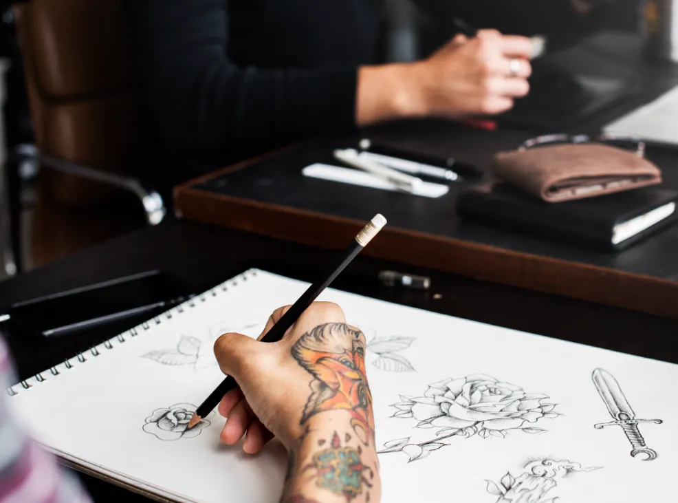 saber dibujar para tatuar